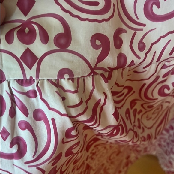 Maxi dress pink and cream Patterned women’s XXL - Picture 9 of 9